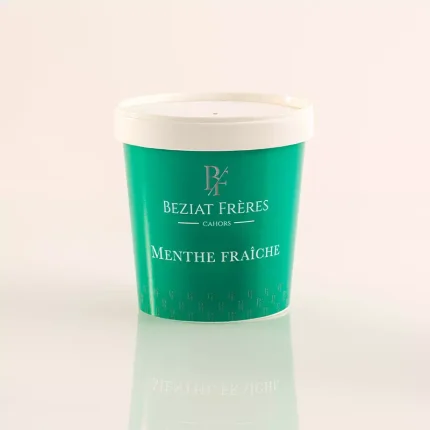 Crème glacée menthe fraîche